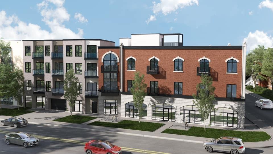 Le Westbrooke, a new boutique building on Sherbrooke Street West